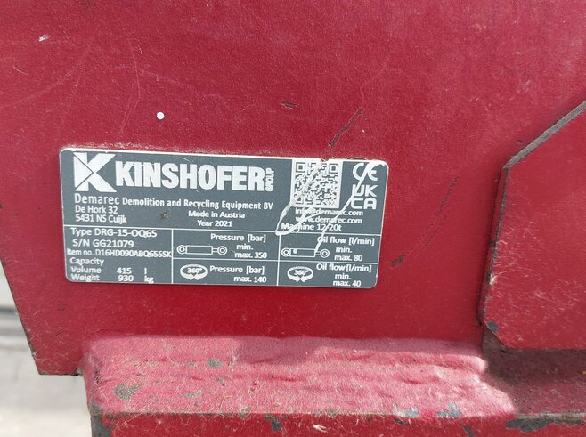 Demarec Abbruch- und Sortiergreifer DRG15