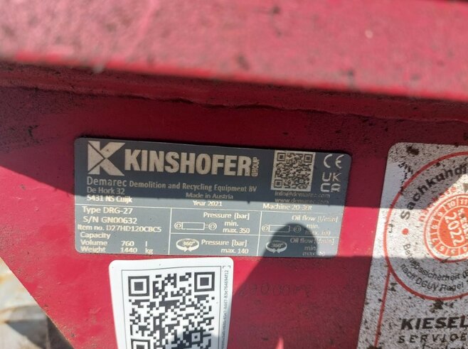 Demarec Abbruch- und Sortiergreifer DRG27