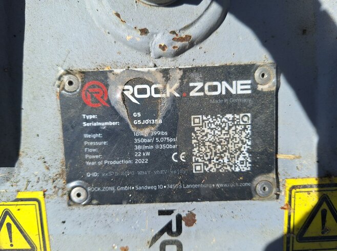 Rockwheel Anbaufräse G5