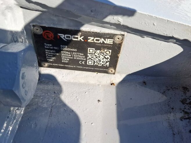 Rockwheel Anbaufräse D20