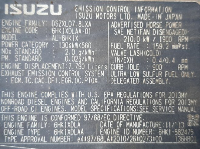 Hitachi ZX350LCN-5