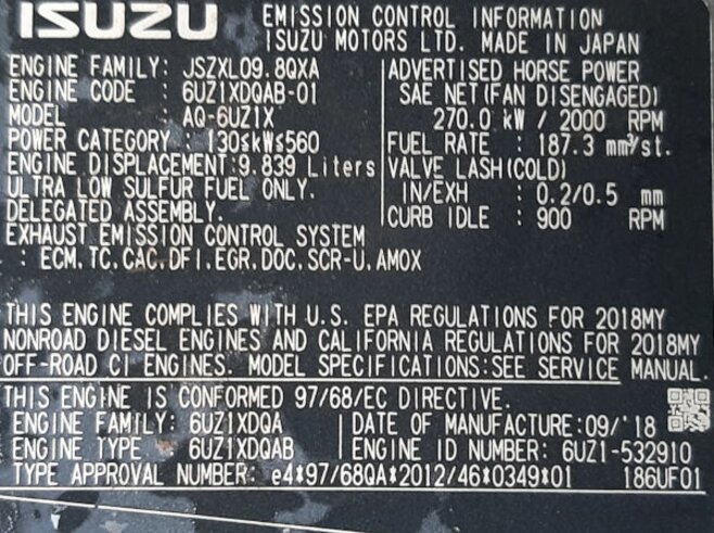 Hitachi ZX490LCH-6