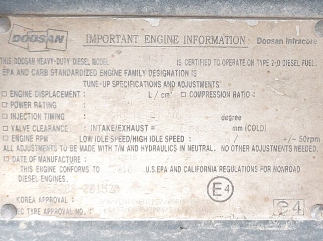 Doosan DX420LC