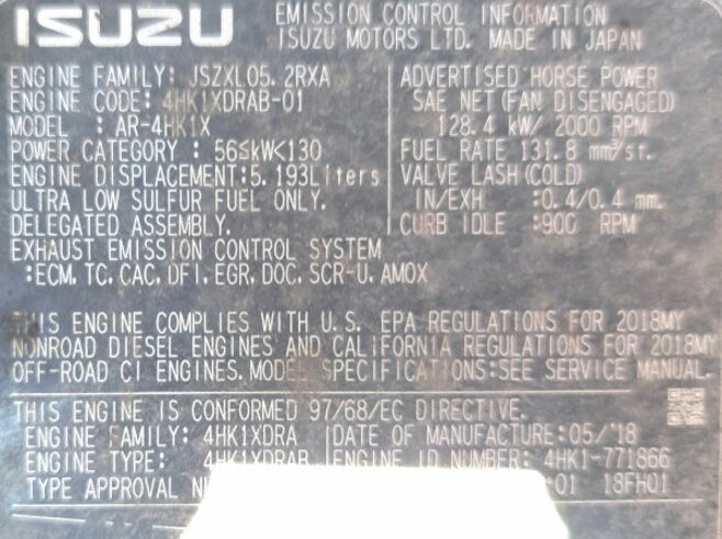 Hitachi ZX225USLC-6