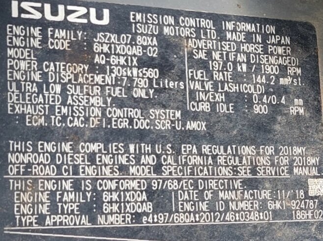 Hitachi ZX300LC-6 + Demarec DXS-50