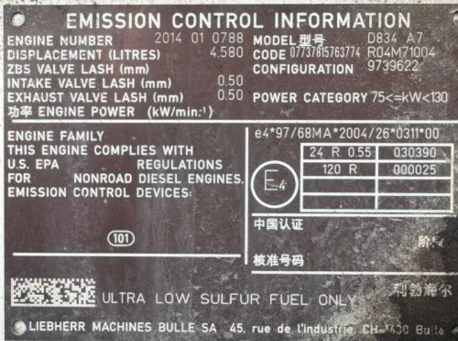 Liebherr R926 Compact