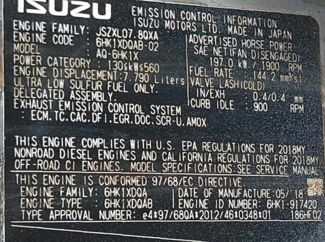 Hitachi ZX300LCN-6 +Demarec DXS-50