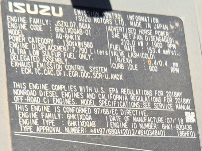 Hitachi ZX350LCN-6