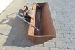 Rädlinger Grabenräumlöffel schwenkbar 1200 mm