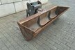 Rädlinger Grabenräumlöffel schwenkbar mit Drehmotor 2200 mm