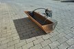 Rädlinger Grabenräumlöffel schwenkbar 1200 mm KGL03H-1200