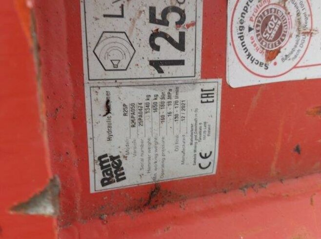 Rammer Hydraulikhammer R25P