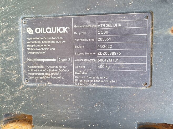 Inan Makina Hydraulikhammer MTB265