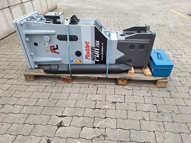 Pladdet Hydraulikhammer PDH70X
