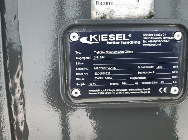 Rädlinger Tieflöffel KTL05-400