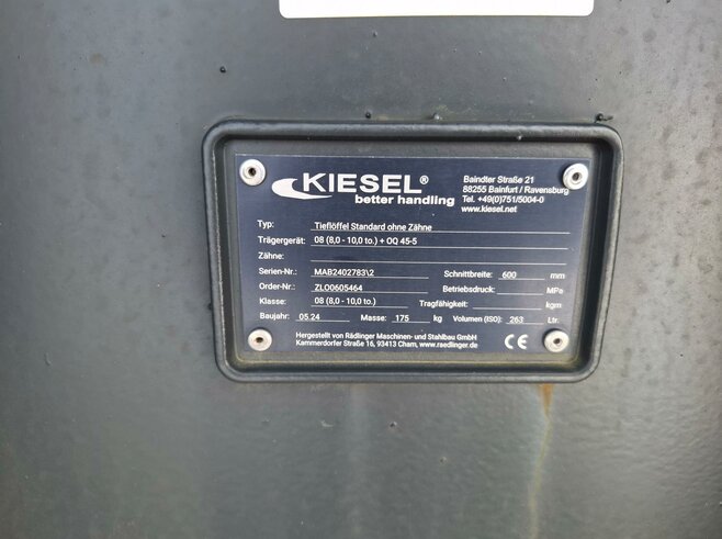 Rädlinger Tieflöffel KTL10-600