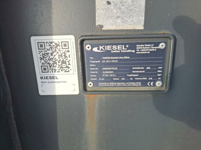 Rädlinger Tieflöffel KTL08-600