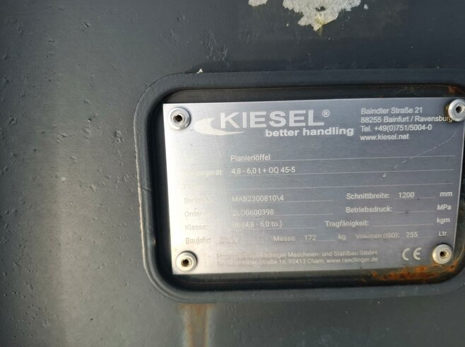 Rädlinger Planierlöffel KPL06-1200mm