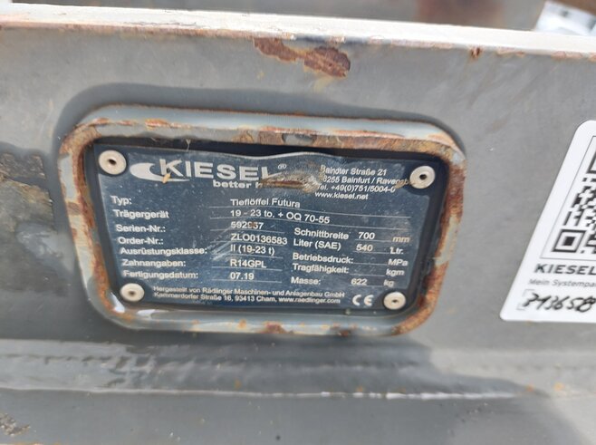 Rädlinger Tieflöffel 700mm