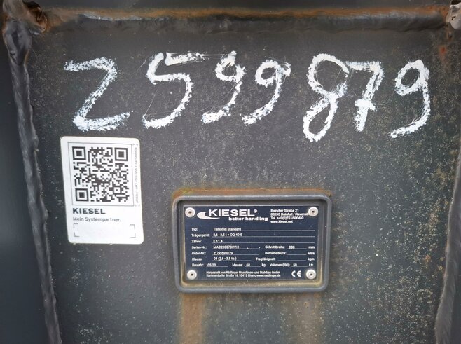 Rädlinger Tieflöffel 400mm KTL04-400