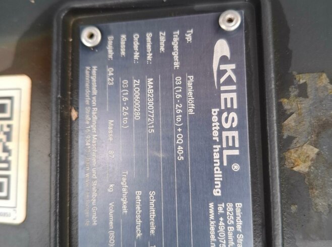 Rädlinger Planierlöffel 1000mm