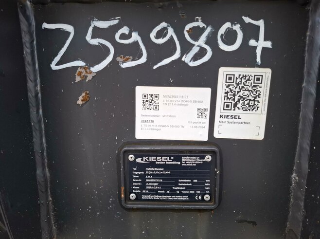 Rädlinger Tieflöffel 600mm