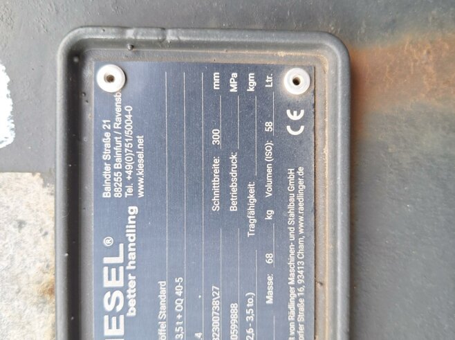 Rädlinger Tieflöffel 300 mm KTL04-300