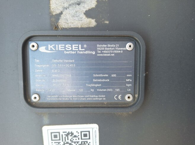 Rädlinger Tieflöffel KTL05-600