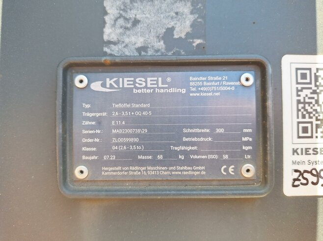 Rädlinger Tieflöffel KTL04-300