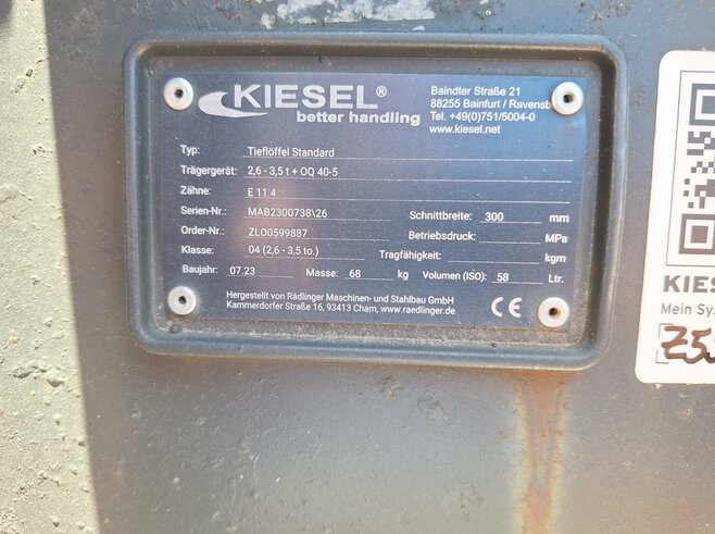 Rädlinger Tieflöffel KTL04-300