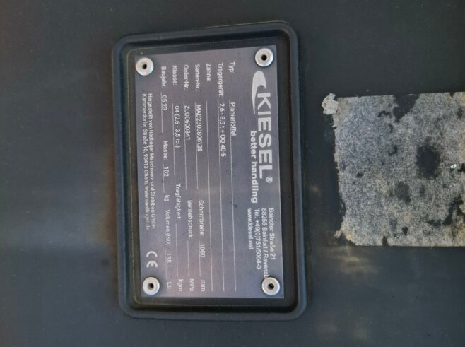 Rädlinger Planierlöffel KPL04-1000mm