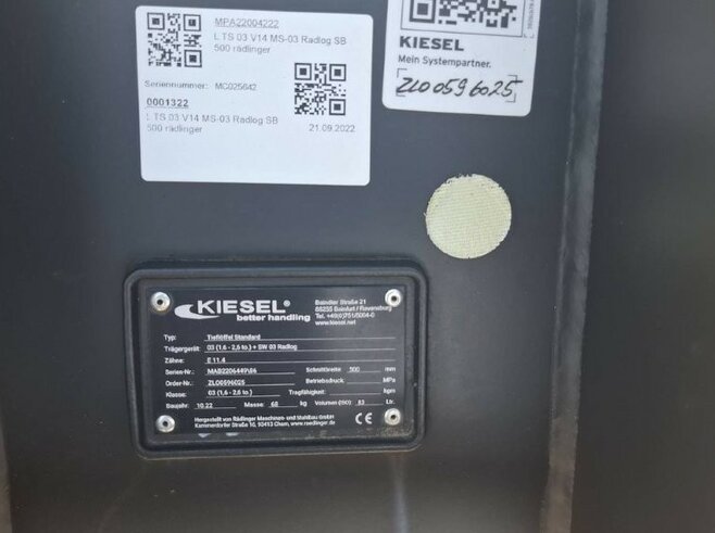 Rädlinger Tieflöffel 500mm KTL03-500