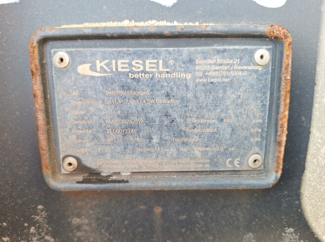 Rädlinger Tieflöffel 400 mm KTL03-400