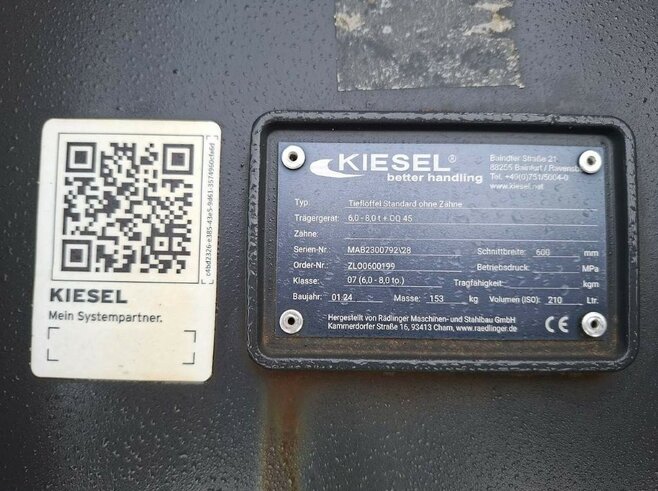 Rädlinger Tieflöffel KTL08-600