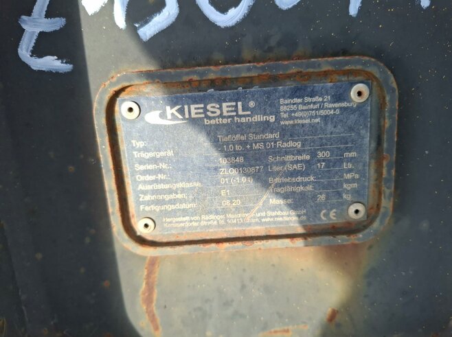 Rädlinger Tieflöffel 300 mm KTL01-300