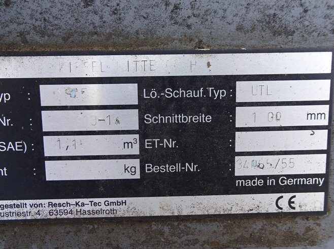 Reschkatec Tieflöffel 1000mm