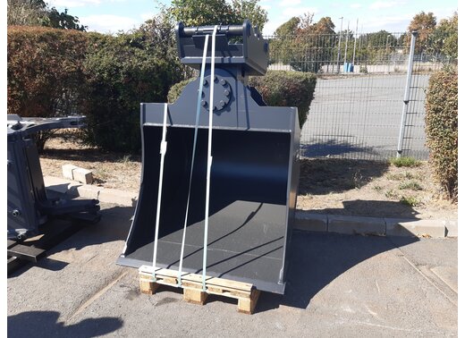 Rädlinger Tieflöffel 1200mm mit Drehmotor, passend zu OQ65