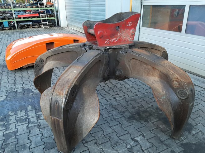 Kiesel Mehrschalengreifer 600L Halbgeschlossen