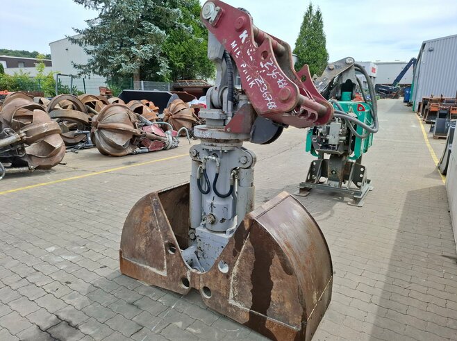 HGT Zweischalen-Tiefbaugreifer DCS4 600mm