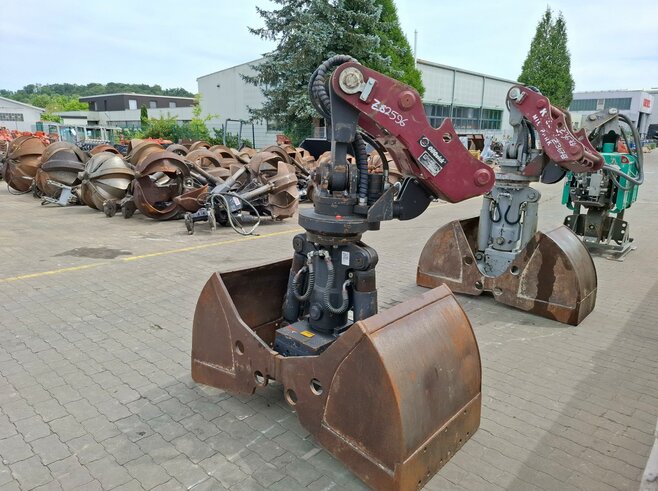 Kaiser Zweischalen-Tiefbaugreifer 800mm