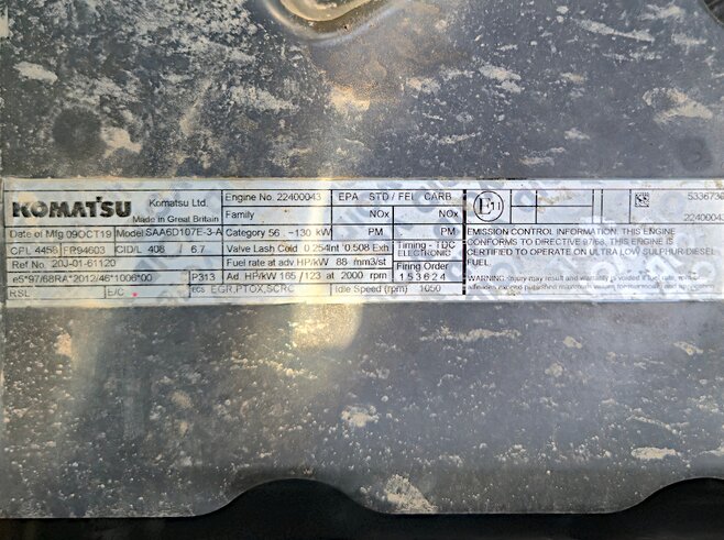 Komatsu PW180-11