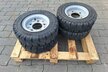 Giant Radlader Komplettradsatz, Vollgummi 4.00-8