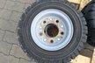 Giant Radlader Komplettradsatz, Vollgummi 4.00-8
