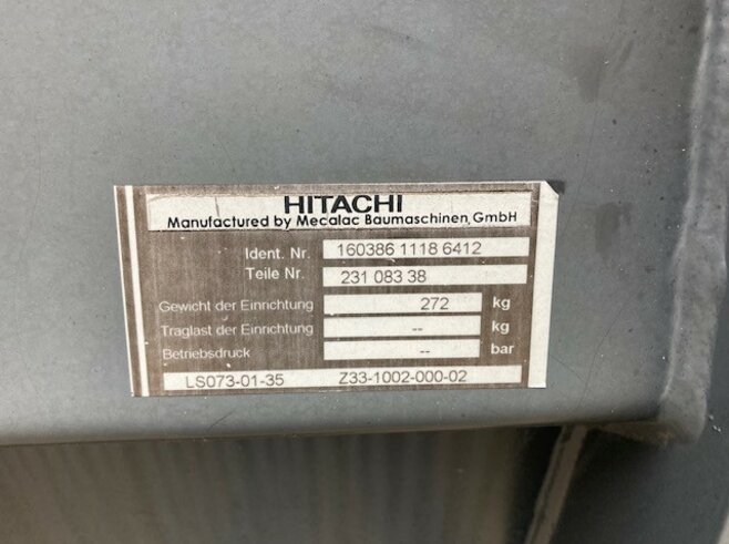 Hitachi Erdbauschaufel 1600mm