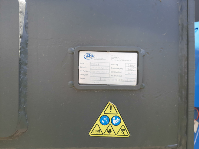 ZFE Ladeschaufel 3000mm
