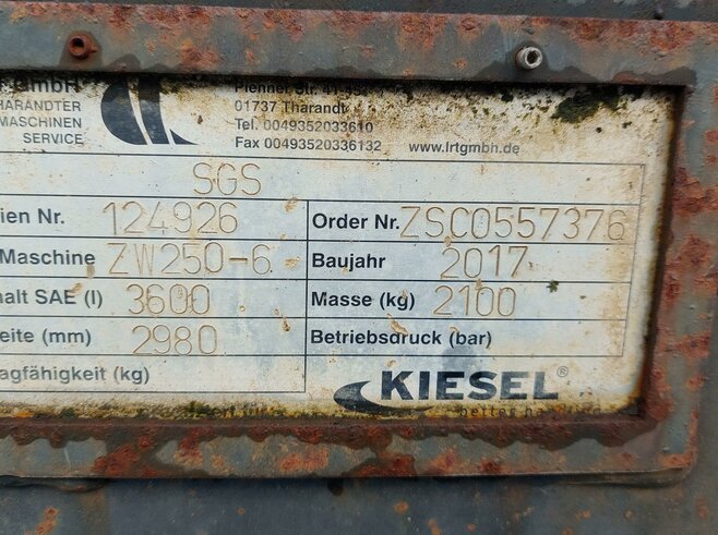 LRT Universalschaufel HD 2980mm