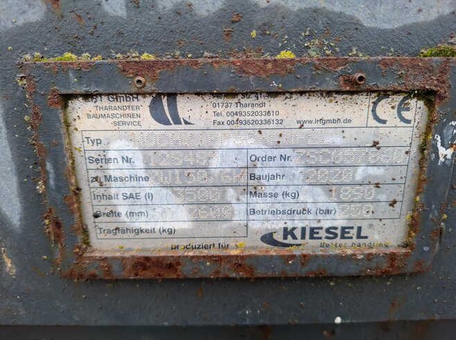 LRT Hochkippschaufel 3500mm