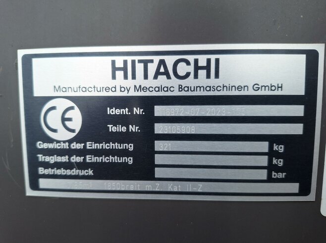 Hitachi Erdbauschaufel 1850 mm