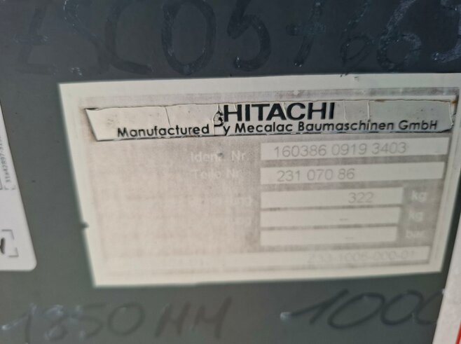 Hitachi Erdbauschaufel 1850 mm