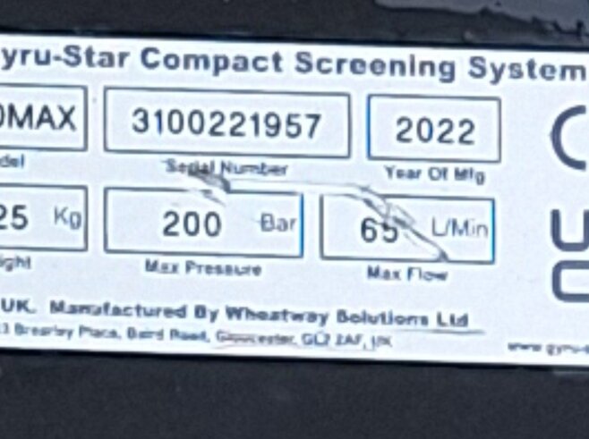 Gyrustar Schaufelseparatoren 3-100MAX